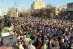 تشییع باشکوه شهید مدافع امنیت در ملایر‎