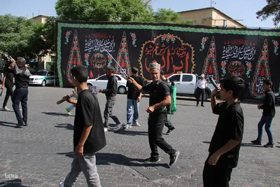 عزاداری قشقایی‌ها در تاسوعای حسینی شیراز