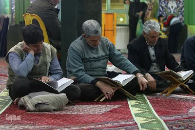 محفل انس با قرآن در مسجد سیدهای اراک