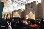 مراسم تشییع پیکر اسفندیار قره‌باغی 18 اذر ماه تبریز‎‎