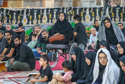 محفل انس با شهدای حرم مطهر حضرت احمدبن موسی علیهماالسلام‎