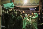 مراسم وداع با شهید گمنام در شیراز