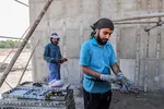 روند ساخت باغ موزه دفاع مقدس خوزستان در اهواز