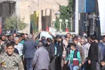 استقبال روستائیان شیراز از شهید گمنام