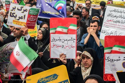 راهپیمایی ۲۲ بهمن در اهواز
