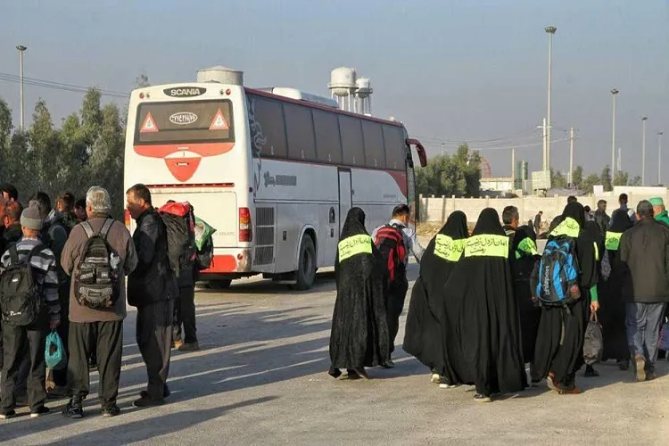 مراکز مدون دارای شناسنامه وسایل نقلیه تردد زوار به مرز کدامند