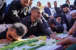 تشییع پیکر مطهر سرهنگ شهید احسان بخشنده در شیراز