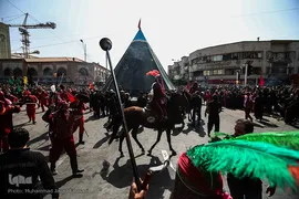 عزاداری ظهر عاشورا در تهران 