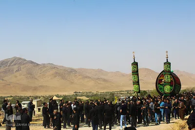 عزاداری ظهر عاشورا در روستای انجدان - اراک/عکاس:زهرا بهرامی