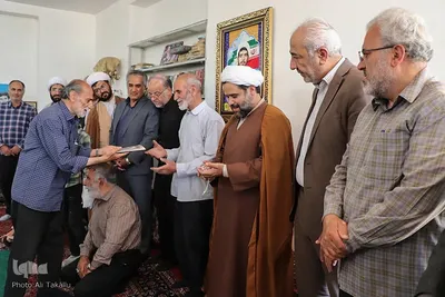 برگزاری کرسی تلاوت قرآن در منزل شهید ملایر‎