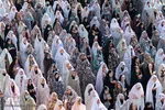 نماز عید سعید فطر در امامزادگان محمد و سکینه خاتون (س) کرج