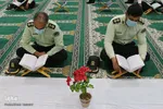 جز‌ء‌خوانی قرآن توسط نیروهای انتظامی _ بیرجند