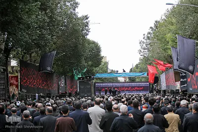 عزاداری ظهر تاسوعا در تبریز