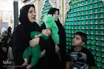 مراسم شیرخوارگان حسینی در آستان علی بن مهزیار اهوازی
