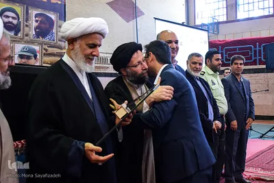 اولین سالگرد تدفین شهدای گمنام در دانشگاه پیام نور اهواز