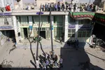 آيين سنتي سياه پوشان و برپايي خيمه عزاداري در آستانه ماه محرم - سمنان
