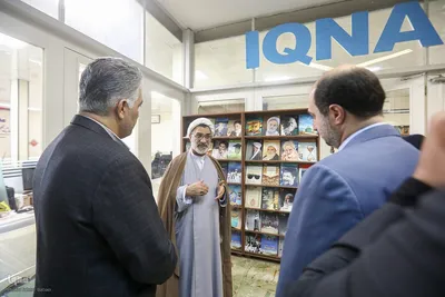 بازدید دبیر شورای عالی انقلاب فرهنگی از ایکنا