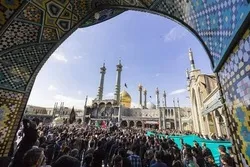په قم کښې د شهید حاج قاسم سلیماني سره الوداع