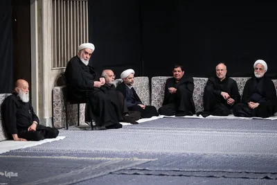 مراسم عزاداری شام غریبان در حسینیه امام خمینی(ره)