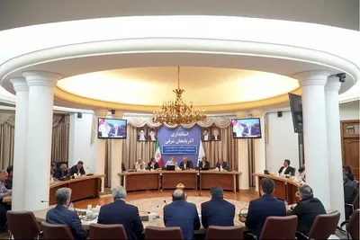 نشست اعضای شورای اطلاع‌رسانی آذربایجان شرقی با الیاس حضرتی