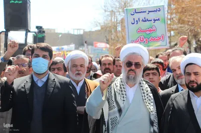 حضور پرشور ملایری‌ها در راهپیمایی روز قدس‎