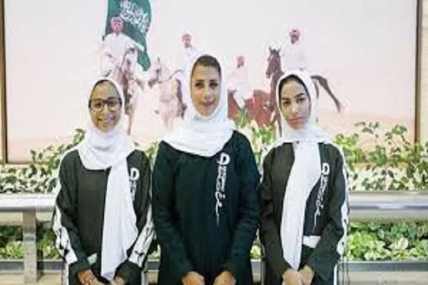 حضور تیم شمشیربازی زنان عربستان در مسابقات بین‌المللی