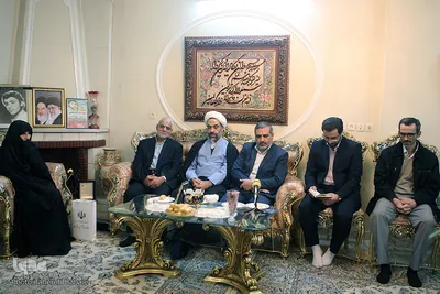 مراسم دیدار با خانواده شهید سید رضا محمدی
