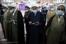 تجدید میثاق جامعه دانشگاهی با آرمانهای معمار کبیر انقلاب اسلامی در حرم مطهر امام خمینی(ره)