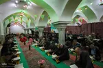 آیین جزءخوانی قرآن کریم در مسجد ملامحسن خمینی‌شهر
