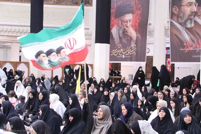 مهاجرین افغانستانی مقیم استان فارس در سوگ رهبر شهید امت