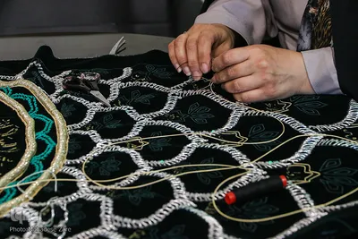 کارگاه تولید پوش سنگ ‌مضجع مطهر امام رضا(ع)