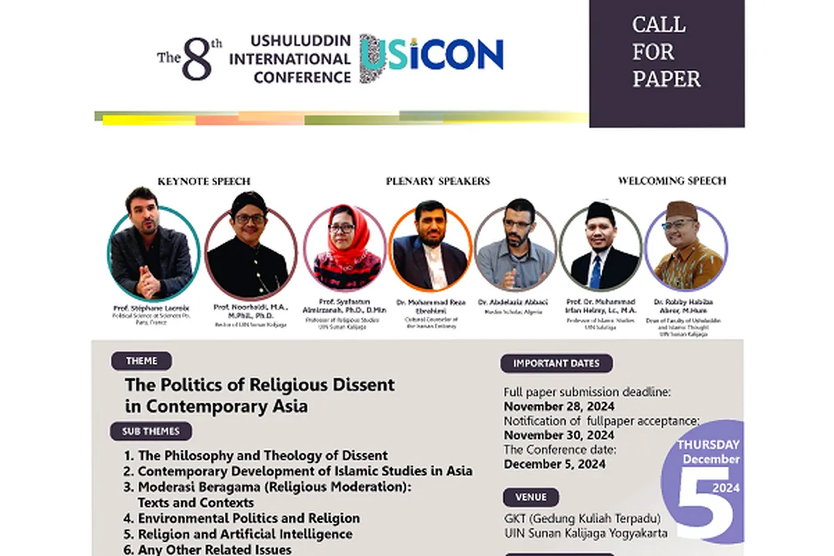 ‘Politics of Religious Dissent in Asia’ Theme of Upcoming Indonesia Conference
