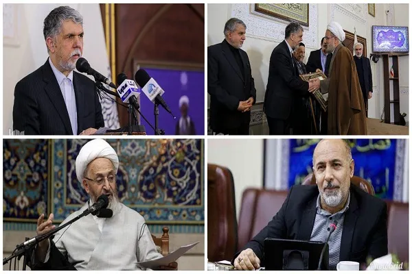 سرخط علم/برزگداشت حکیم انقلاب و انتقاد به تعطیلی دروس حوزه بین دو تعطیلی