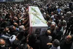 وداع باشکوه با شهدای مظلوم حمله رژیم صهیونیستی در همدان‎