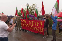 Bulgaristan halkından ABD uçakları ve askeri güçlerinin konuşlandırılmasına itiraz
