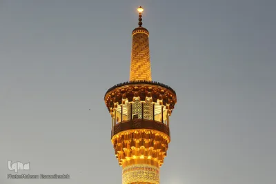 لحظه تحویل سال در حرم مطهر رضوی
