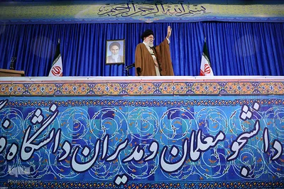 حضور و سخنرانی رهبر انقلاب در دانشگاه فرهنگیان