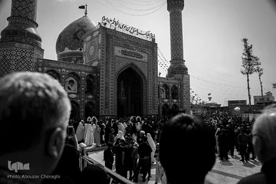 مراسم عزاداری روز تاسوعا در امام زاده صالح (ع)