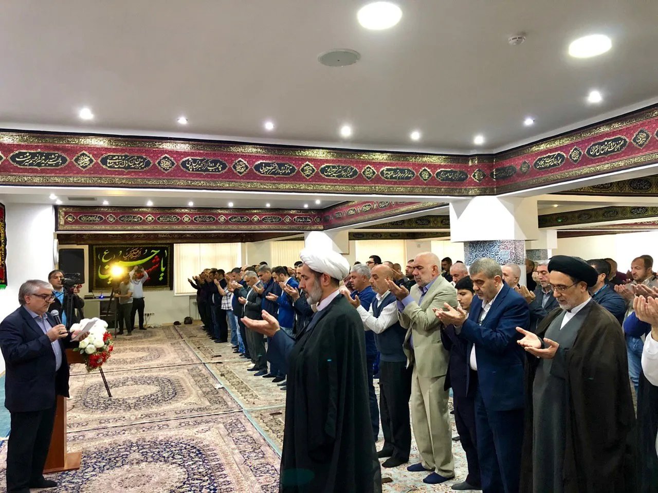 اقامه نماز عید سعید قربان در مرکز اسلامی مسکو