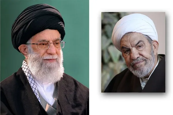 رهبر معظم انقلاب درگذشت حجت‌الاسلام حسنی را تسلیت گفتند