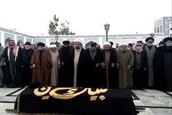 Damaskus nimmt Abschied von Allamah Sayyid Hussein Ali al-Raja + Bilder
