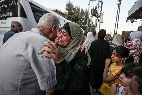 تقرير مصور | أول فوج من حجاج غزة يغادر إلى السعودية
