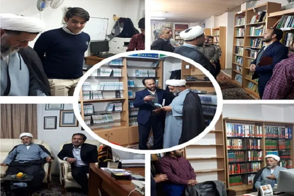 بازدید رئیس عقیدتی صنایع شیمایی پارچین از مؤسسه 14 معصوم(ع) پاکدشت