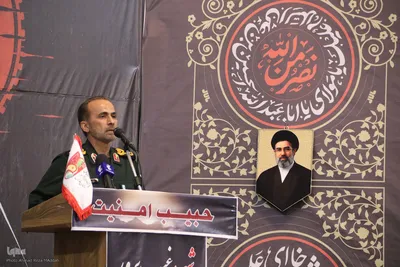 مراسم گرامیداشت نخستین سالگرد شهادت سردار سرلشکر پاسدار غلامحسین غیب‌پرور در شیراز