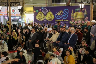 پیاده‌راه خوی میزبان جشن باشکوه دهه کرامت‎