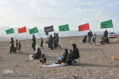 سنت عزاداری در کویر خوریان سمنان‎