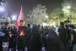 آیین شام غریبان در گلستان شهدای اصفهان‎