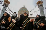 آیین تعویض پرچم آستان مقدس حضرت سید علاءالدین حسین(علیه السلام)‎‎