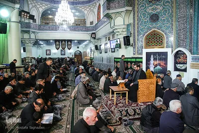 مراسم سوگواری رحلت پیامبر اعظم(ص) و شهادت امام حسن مجتبی(ع) در حرم عبدالعظیم حسنی(ع)