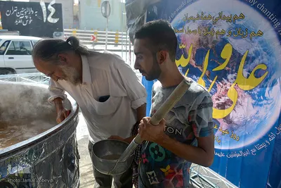 آیین پخت سمنو به مناسبت عید غدیرخم